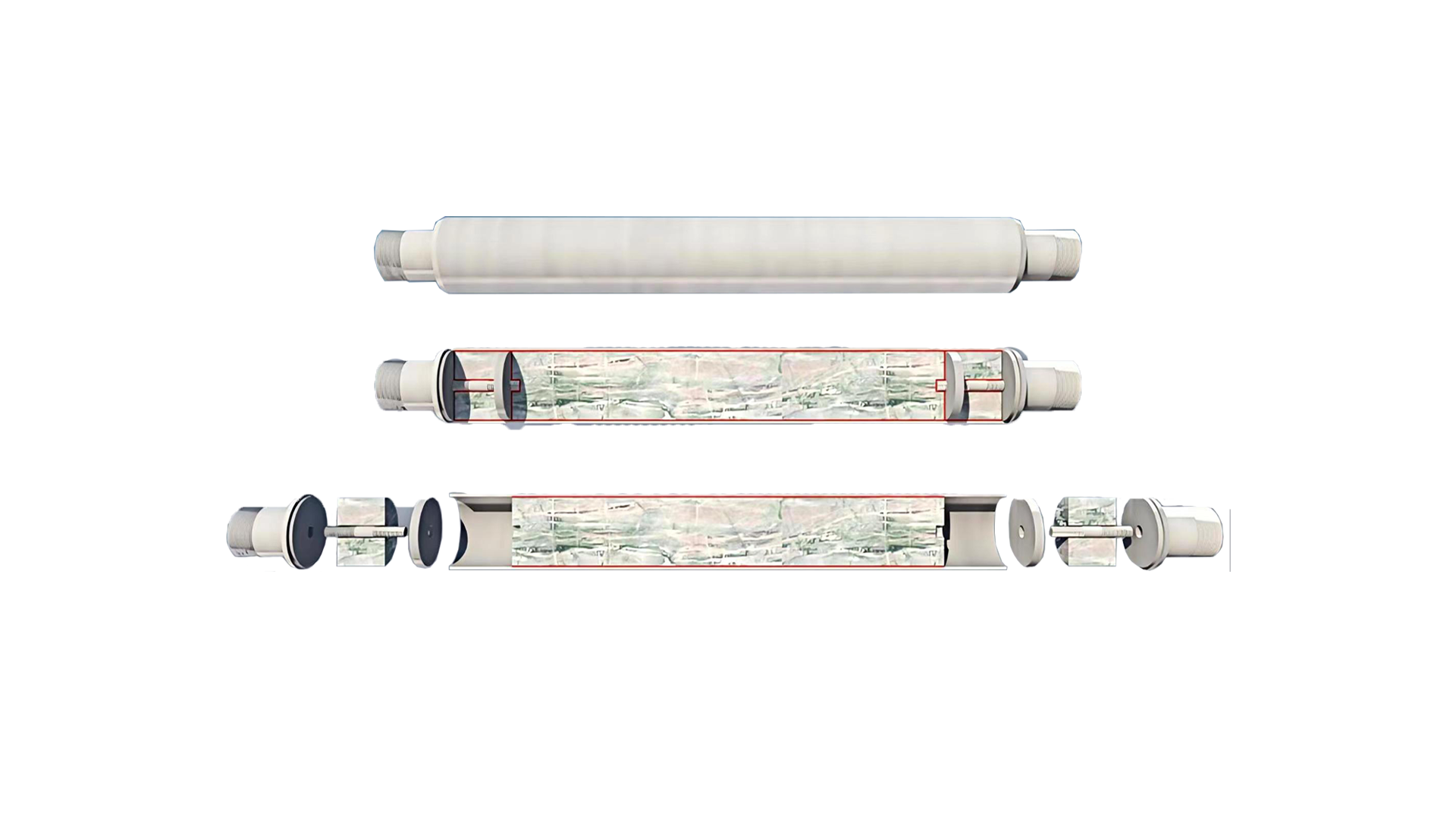 Jiulongbi Stone Other Wear-Resistant Series mechanical guide rods, guide columns & guide wheels